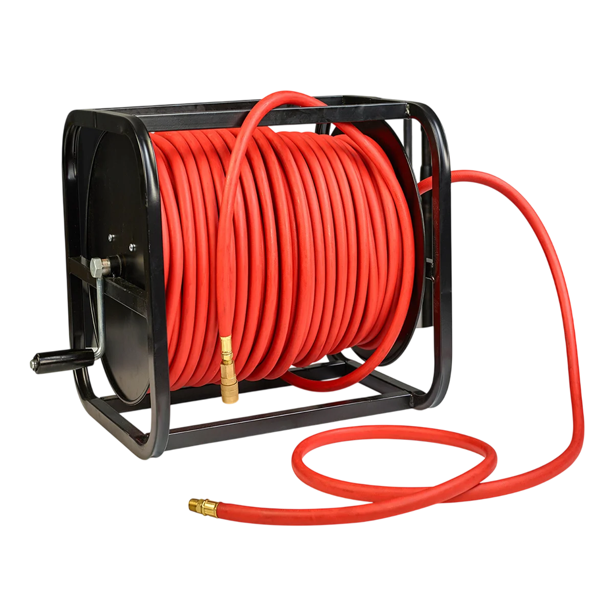 Dolphy Steel Manual Floor Mounted Air Hose Reel with 3/8" /  90M