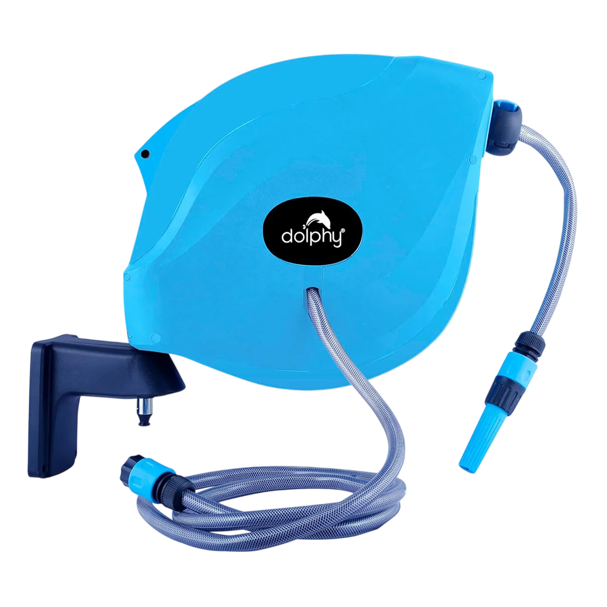 Dolphy Wall Mounted Auto Retractable Garden Hose Pipe Reel – 20M