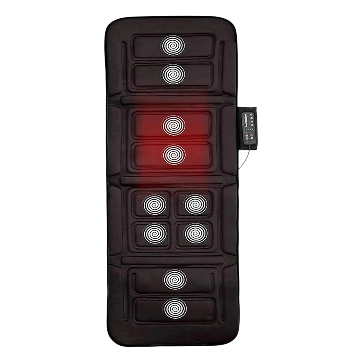 Dolphy Electric Massage Mat with 10 Vibrating motor And 4 heating pad.