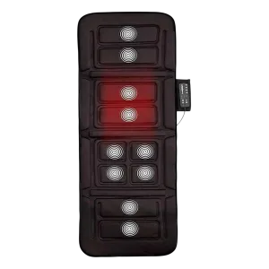 Dolphy Electric Massage Mat with 10 Vibrating motor And 4 heating pad.
