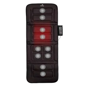 Dolphy Electric Massage Mat with 10 Vibrating motor And 4 heating pad.