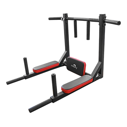 Dolphy 3 in 1 Wall Mounted Pull-Up & Dip Station for Home use
