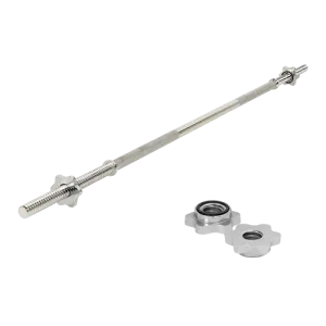 Dolphy Straight Barbell Rod 6 Feet 28mm Standard with Spinlocks 