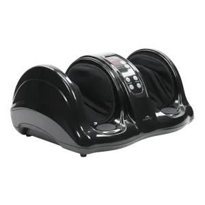 Dolphy Electric Foot Massager with Kneading & Rolling Function - Black