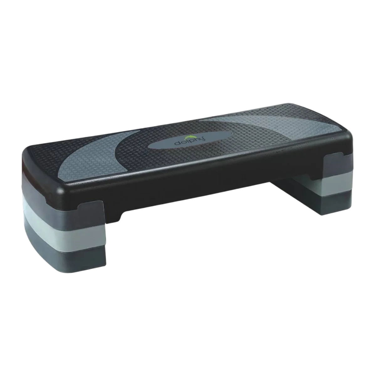 Dolphy 3-Level Adjustable Aerobic Stepper – Grey, Red