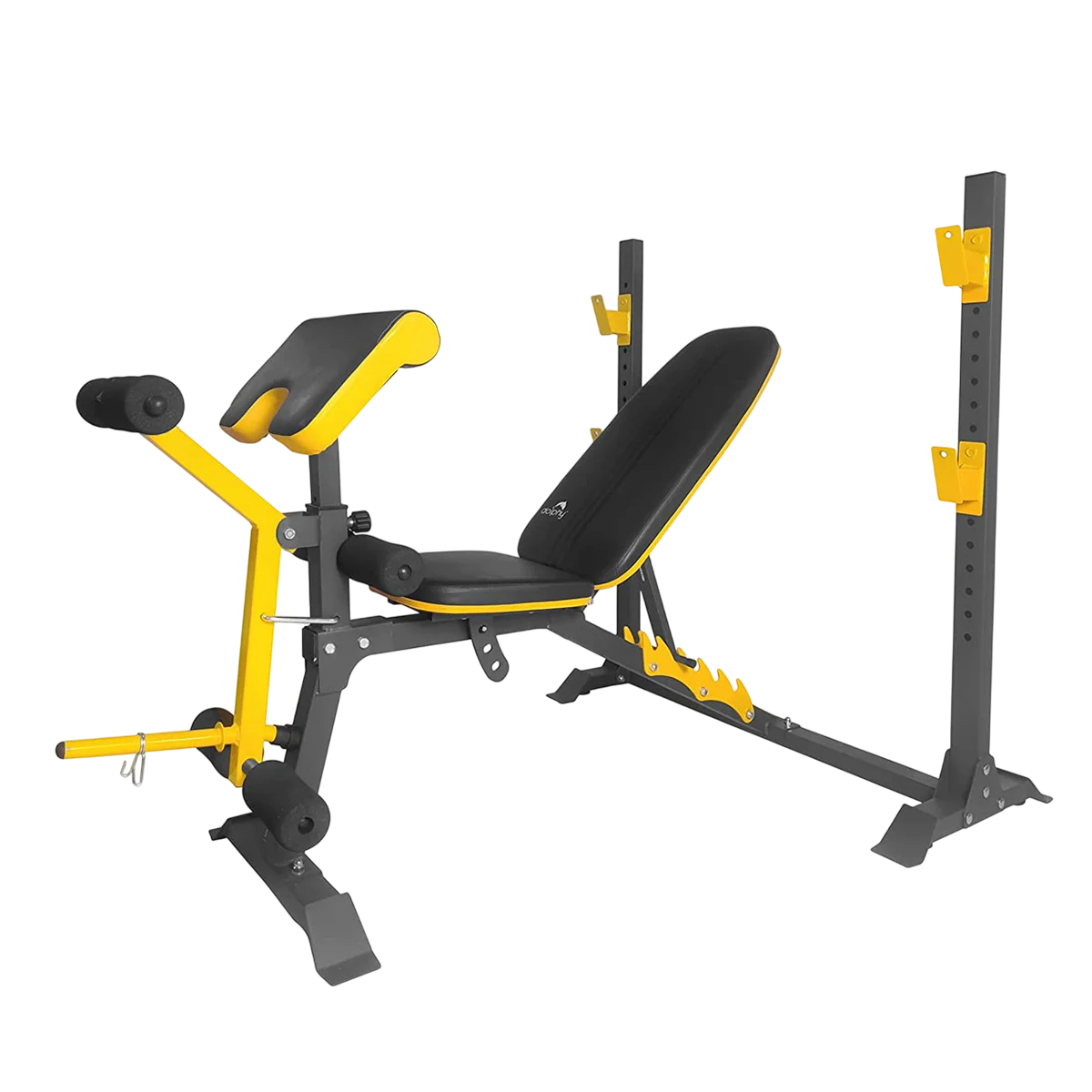 Dolphy Adjustable Olympic Weight Bench with Leg Developer