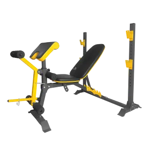 Dolphy Adjustable Olympic Weight Bench with Leg Developer
