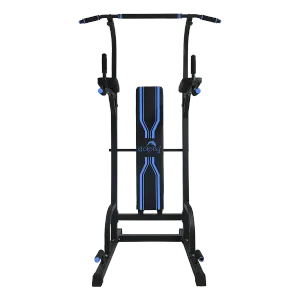 Dolphy Blue & Black Power Tower with Bench