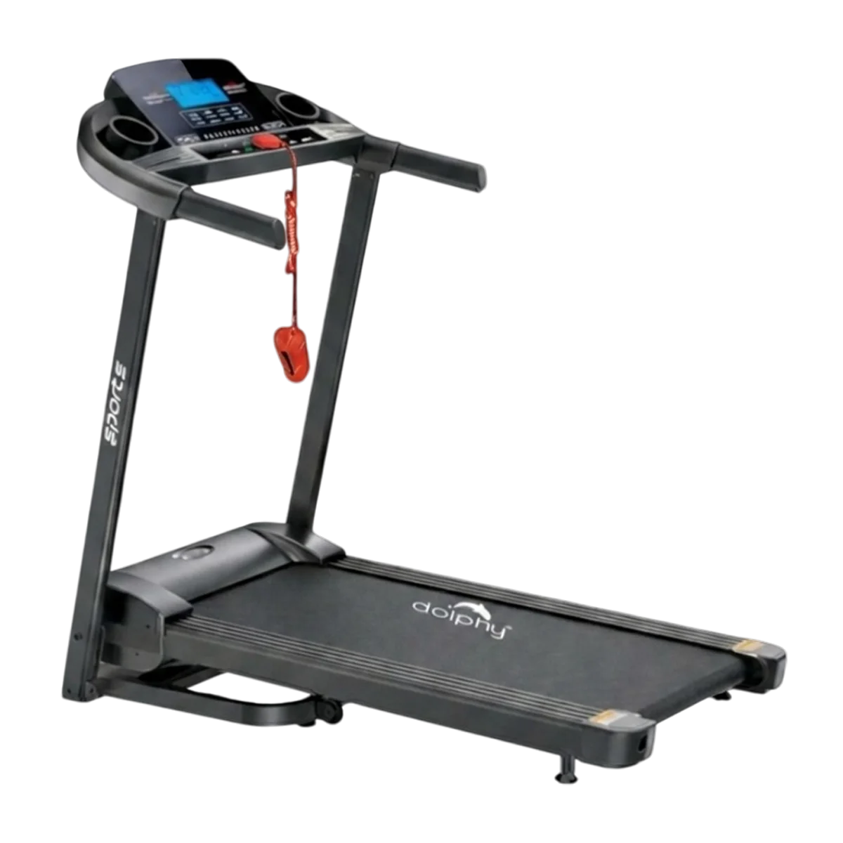 Dolphy 2.5HP Folding Treadmill with Audio Speakers & MP3 Support