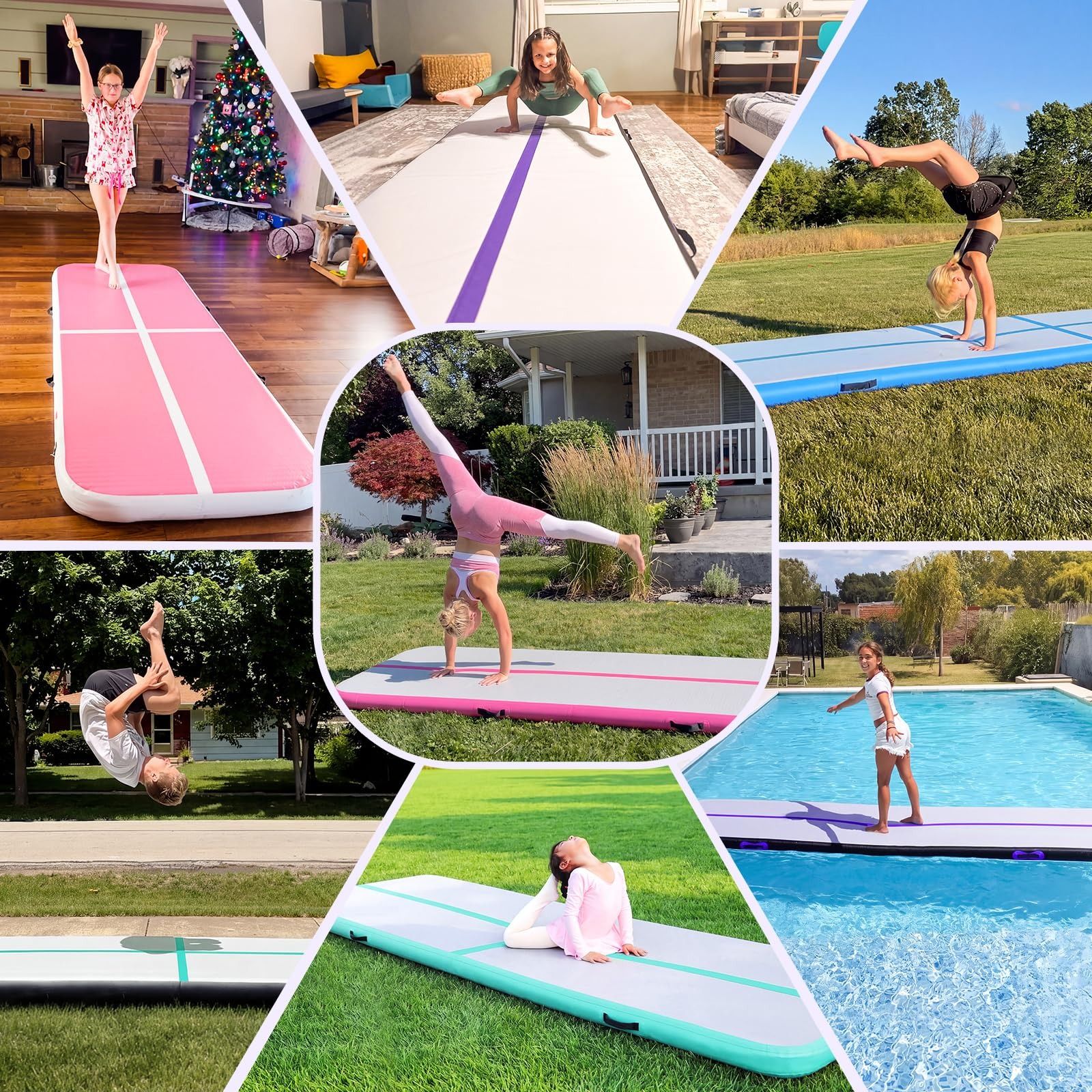Different Uses of Gymnastic Air Track Mat