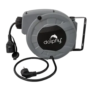 Dolphy 10 M Automatic Extension cord reel, Rewind Electric Cable Reel