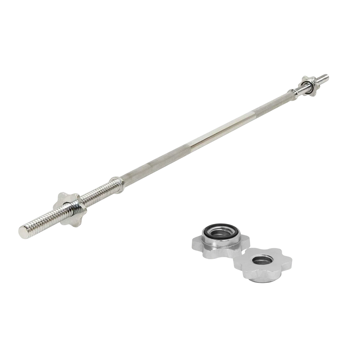 Dolphy Straight Barbell Rod 6 Feet 28mm Standard with Spinlocks 