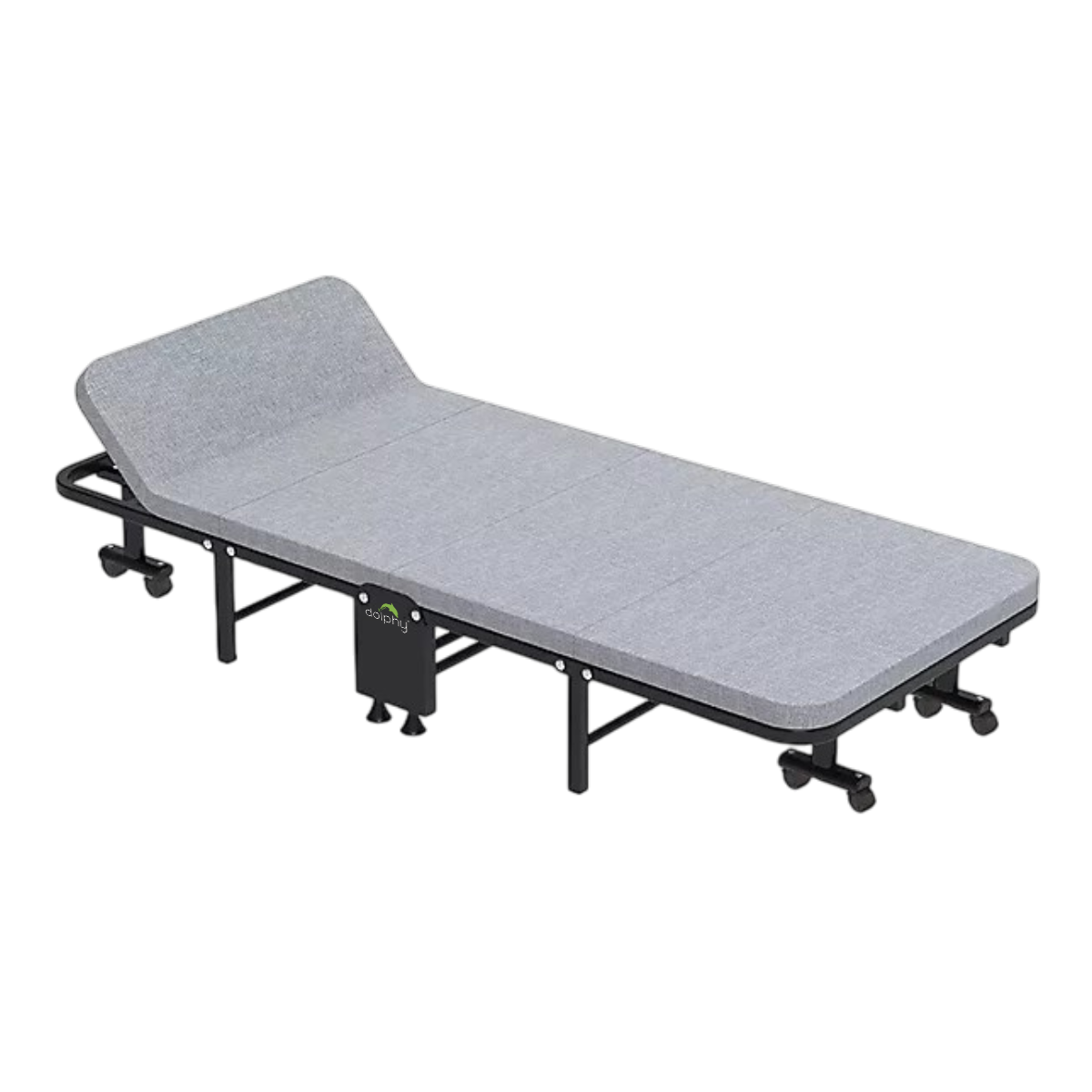 Dolphy Metal Folding & Single Size with Double Layer Cotton Bed