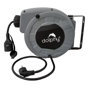 Dolphy 10 M Automatic Extension cord reel, Rewind Electric Cable Reel