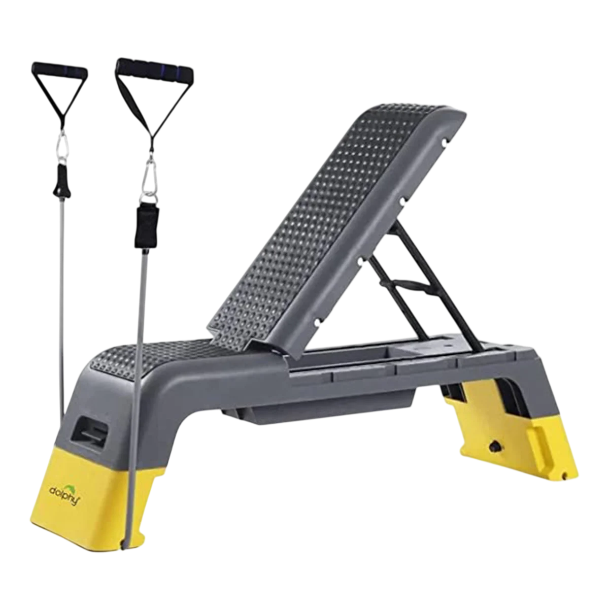 Dolphy Adjustable Stepper Bench | Multi-Function Aerobic Stepper