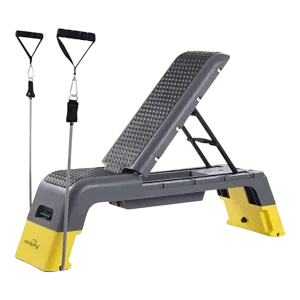 Dolphy Adjustable Stepper Bench | Multi-Function Aerobic Stepper