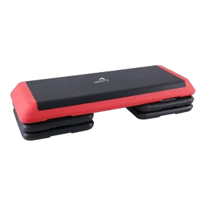 Dolphy 43 Inch Aerobic Step with 3 Levels Height-Adjustable for Home, Gym