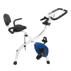 Dolphy Folding Stationary Exercise Bike with 2 Resistance bands