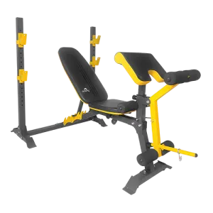 Dolphy Adjustable Olympic Weight Bench with Leg Developer