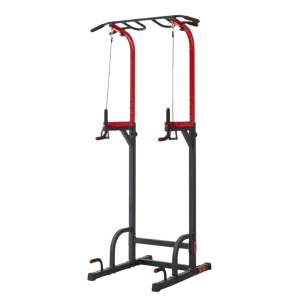 Dolphy Adjustable Power Tower Dip Stand with Steel Frame