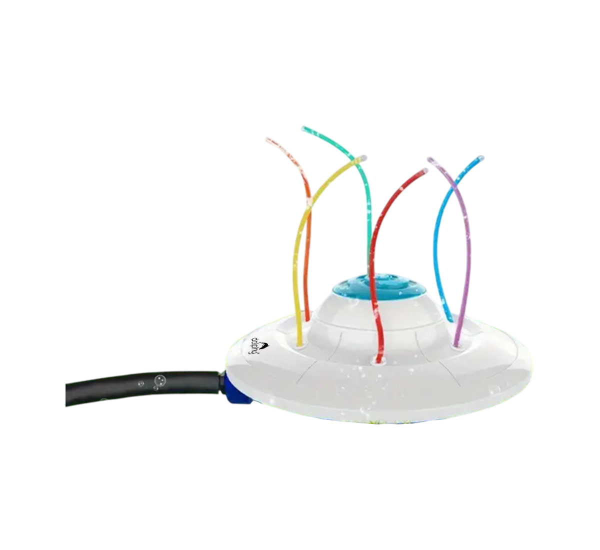 Dolphy Rotating Spray Nozzles Connect To Hose For Toddler | Garden Water Toys