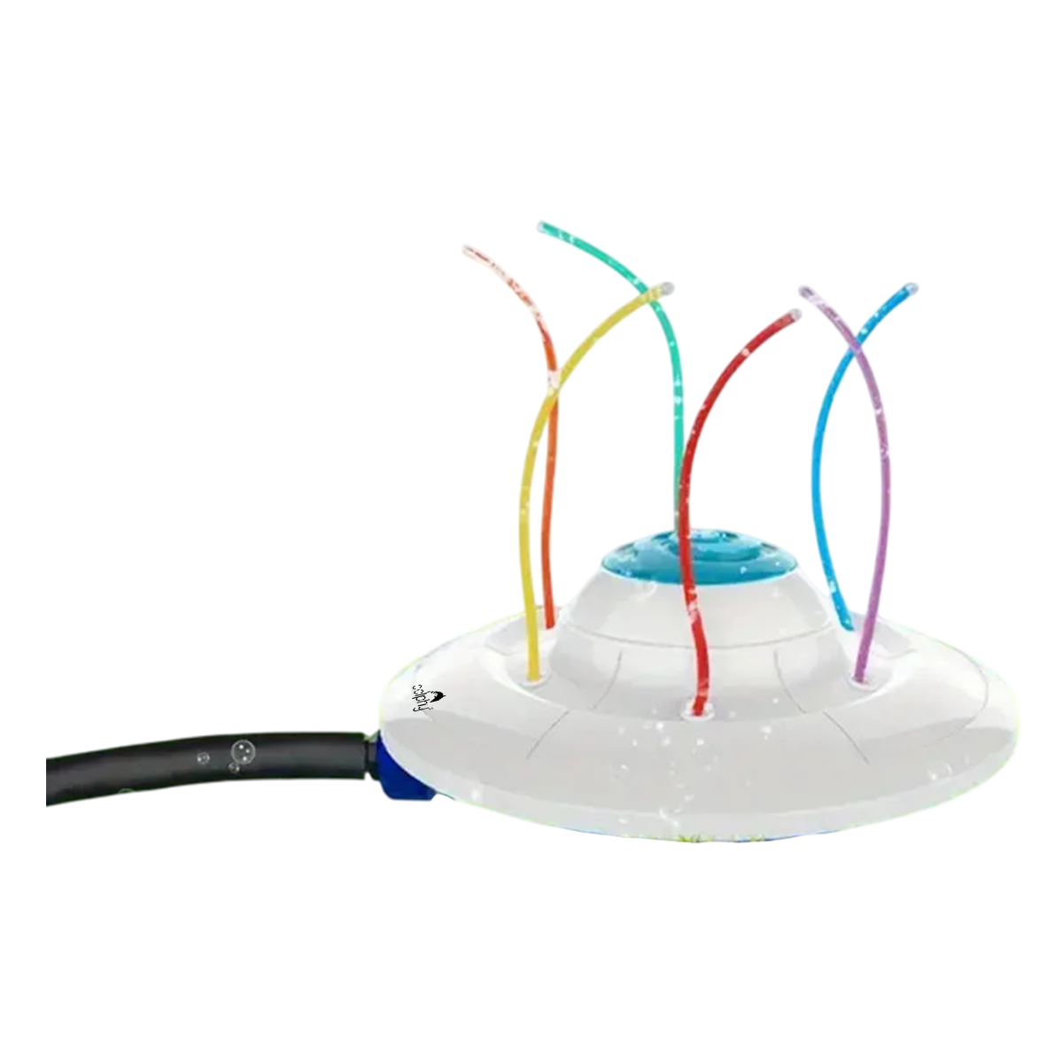 Dolphy Rotating Spray Nozzles Connect To Hose For Kids| Garden Water Toys