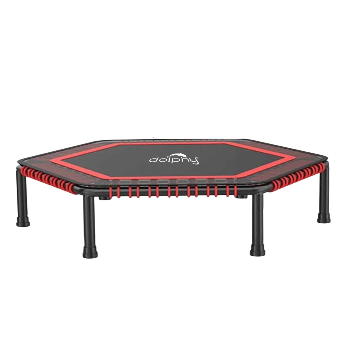 Dolphy 50" Hexagon Trampoline Rebounder with anti-slip rubber
