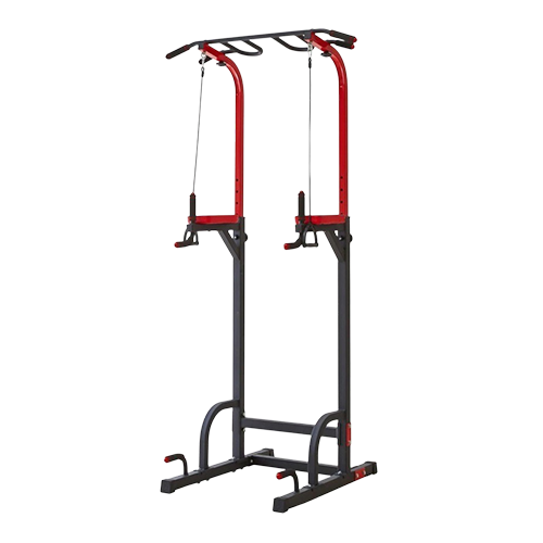 Dolphy Adjustable Power Tower Dip Stand with Steel Frame