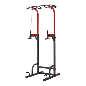 Dolphy Adjustable Power Tower Dip Stand with Steel Frame