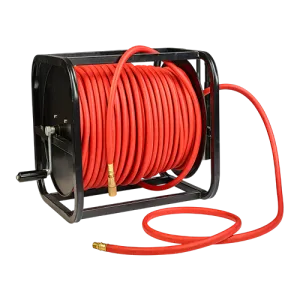 Dolphy Steel Manual Floor Mounted Air Hose Reel with 3/8" /  90M