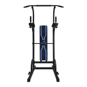 Dolphy Blue & Black Power Tower with Bench