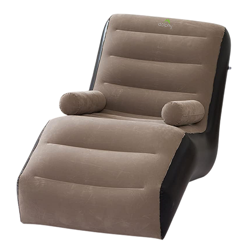 Dolphy Inflatable Sofa, Ergonomic Inflatable Couch With Air Pump